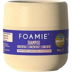 2x Foamie, Shampoo, Concentrate Shampoo Moisture - 80g (Festes Shampoo, 80 g)