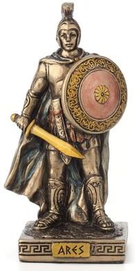Veronese Design 3.54 in H Ares Miniature Figurine Poly Resin