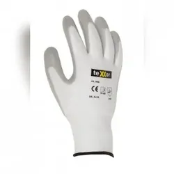 teXXor Nylon-Strickhandschuhe, Kat. 2, `NITRIL BESCHICHTET` - Größe 8 (M)