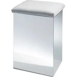 Case Hocker und Wäschebehälter 50 cm weiß