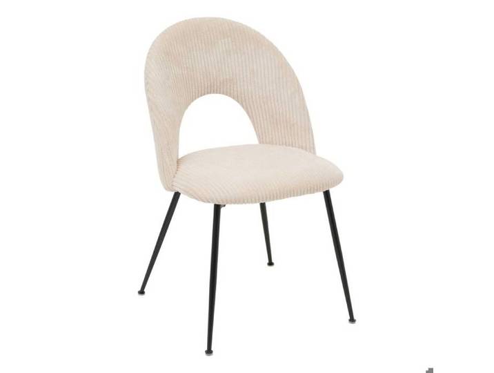 Chaise Raven H.81cm beige - Atmosphera Créateur d'intérieur