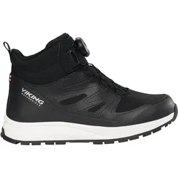 Viking, Jungen, Wanderschuhe, Equip Mid WP Boa (32), Schwarz