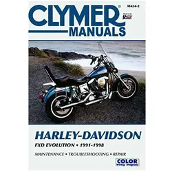 Harley-Davidson FXD Evolution Motorcycle (1991-1998) Clymer Repair Manual, Ratgeber von Haynes Publishing
