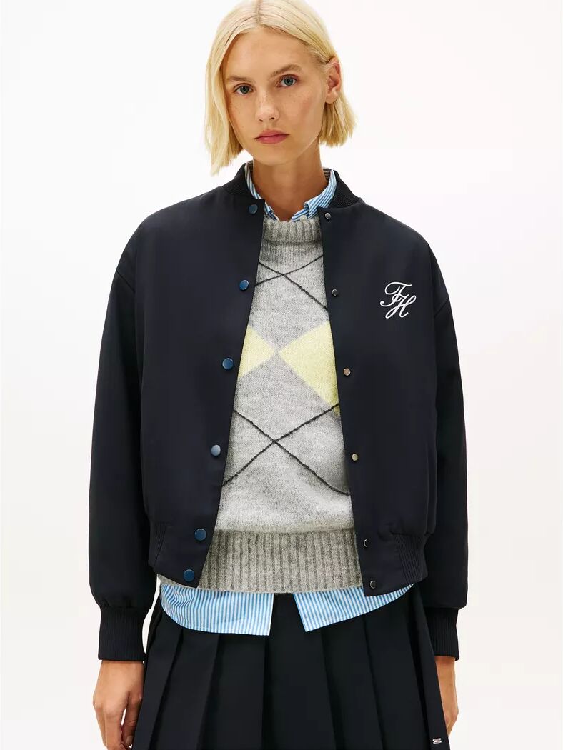 Tommy Hilfiger - Bomberjacke, für Damen, Marine, Größe 38