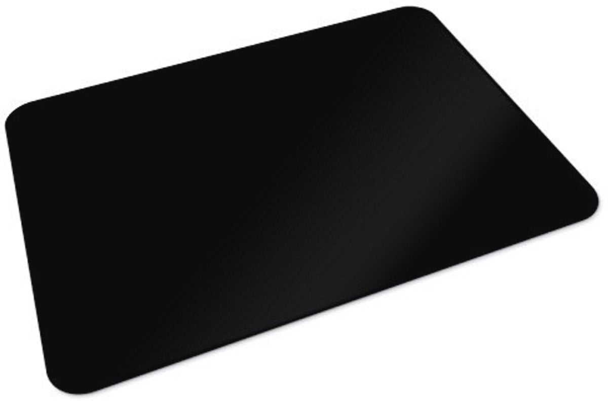 Merkloze vloerbeschermingsmat voor harde vloeren - Zwart - 90 x 120 cm