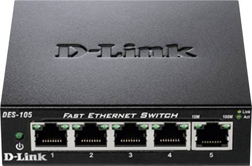 DLink Deutschland 5-Port Switch DES-105/E