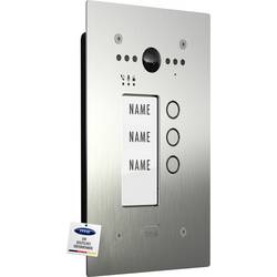 m-e modern-electronics ALL-VF30 S Video-Türstation 2-Draht Außeneinheit Edelstahl 41453