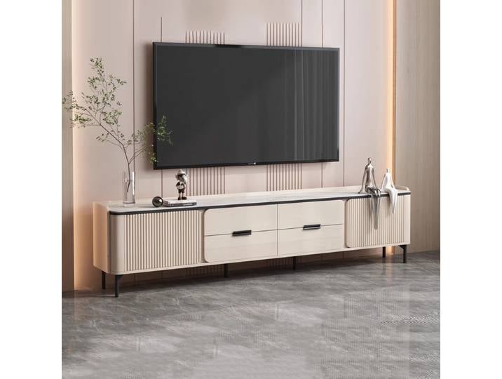 Meuble Tv minimaliste à la mode Unique avec rangement beauté Premium meuble Tv esthétique nordique Mobiletto Porta Tv meubles de salon