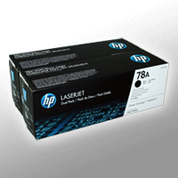 2 HP Toner CE278AD 78A Doppelpack schwarz