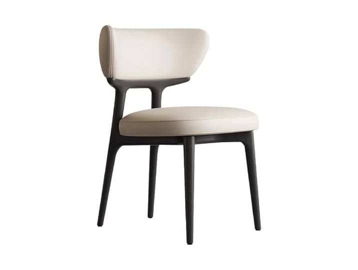 DIANXI Lounge-Sessel Chinesischer Esszimmerstuhl im antiken Stil, einfacher, Leichter Luxus-Stuhl mit Rückenlehne, Esszimmerhocker, Eschenholz