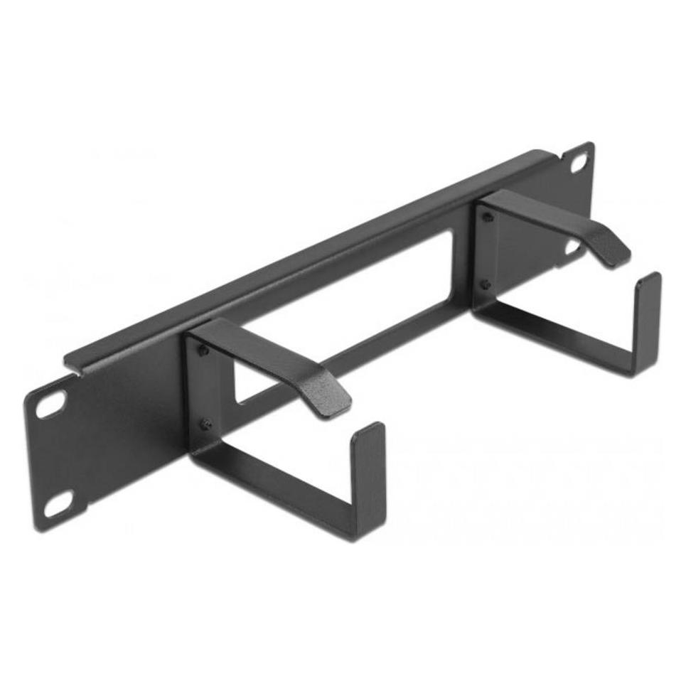 Delock Rack-Kabelmanagementblech mit Haken (66654)