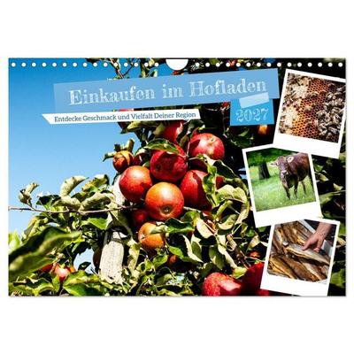 Einkaufen im Hofladen (Wandkalender 2027 DIN A4 quer), CALVENDO Monatskalender