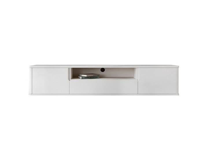 MOEBLINE Lowboard Hängender TV Schrank Kommode RADDIO 180 weiß