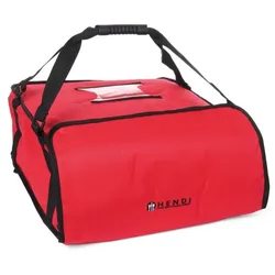 HENDI Pizza-Transporttaschen 45 cm, 4 Kartons, 470x470x(H)210mm