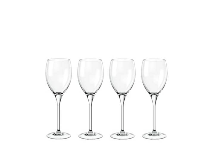 Villeroy & Boch – Maxima Weißweinglas Set 4 teilig Klar, Spülmaschinenfest, Weingläser für Weisswein, Gläser für Wein, Außergewöhnliche Gläser, Kristallglas