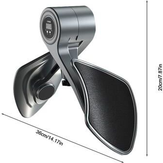 StayWell Adjustable Thigh Leg Exercise Equipment, Pelvic Floor Muscle Trainer, 360 Rotating Baffle Hip Trainer black
