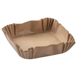 FACKELMANN Backpapier für Heißluftfritteusen 16,0x16,0 cm