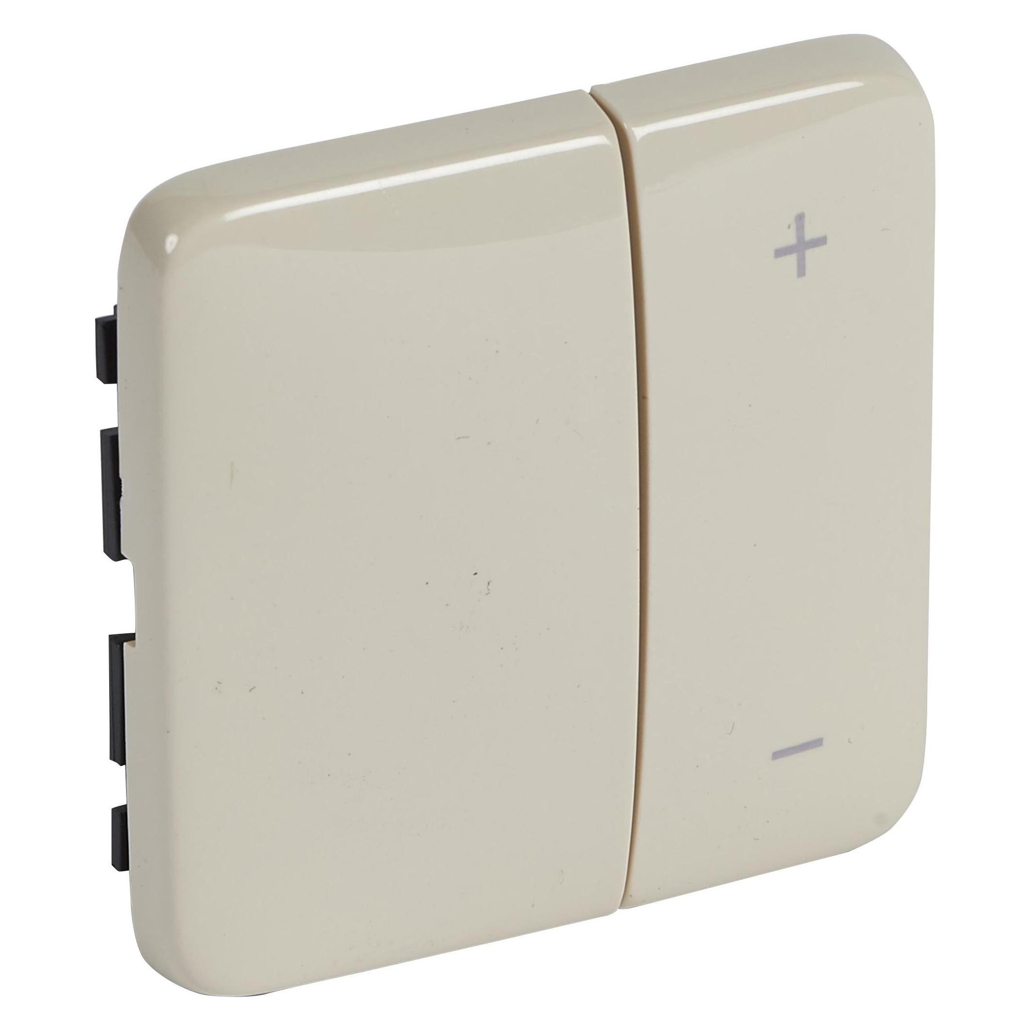 Legrand Creo Tast-Dimmer Abdeckung 776686 mandelweiss 400/600W Phasenansch. (776686)