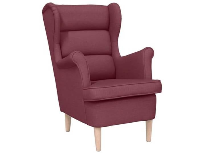Relaxsessel Winna Rot 74x84x100 cm Stoff Polyester Polyester-Stoff, komfortable Sitzfläche, universelles Design, für Wohnzimmer und Büro, pflegeleicht