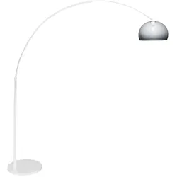 Stehlampe Bogenleuchte Standlampe Leselampe Wohnzimmerleuchte Grau H 210 cm