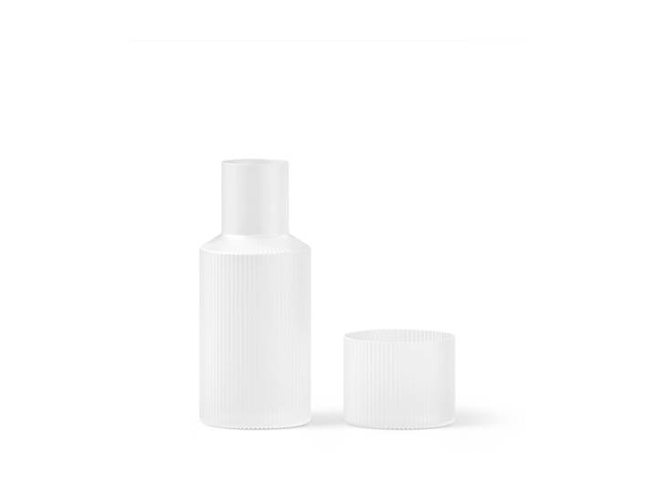 Ferm Living Set carafe Ripple small Frosted