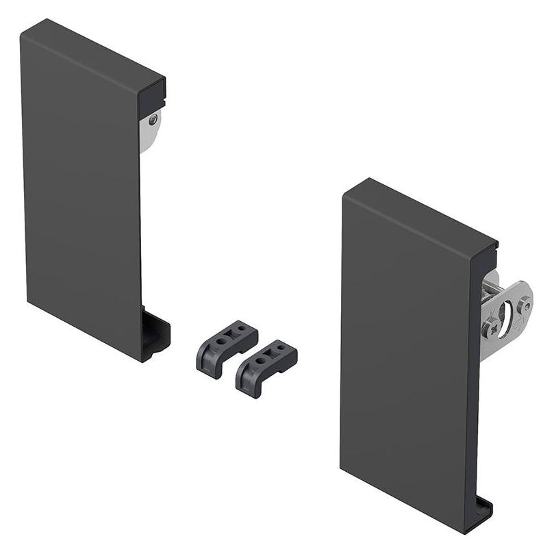 Hettich Verbinder für Front ArciTech, anthrazit (9140121)