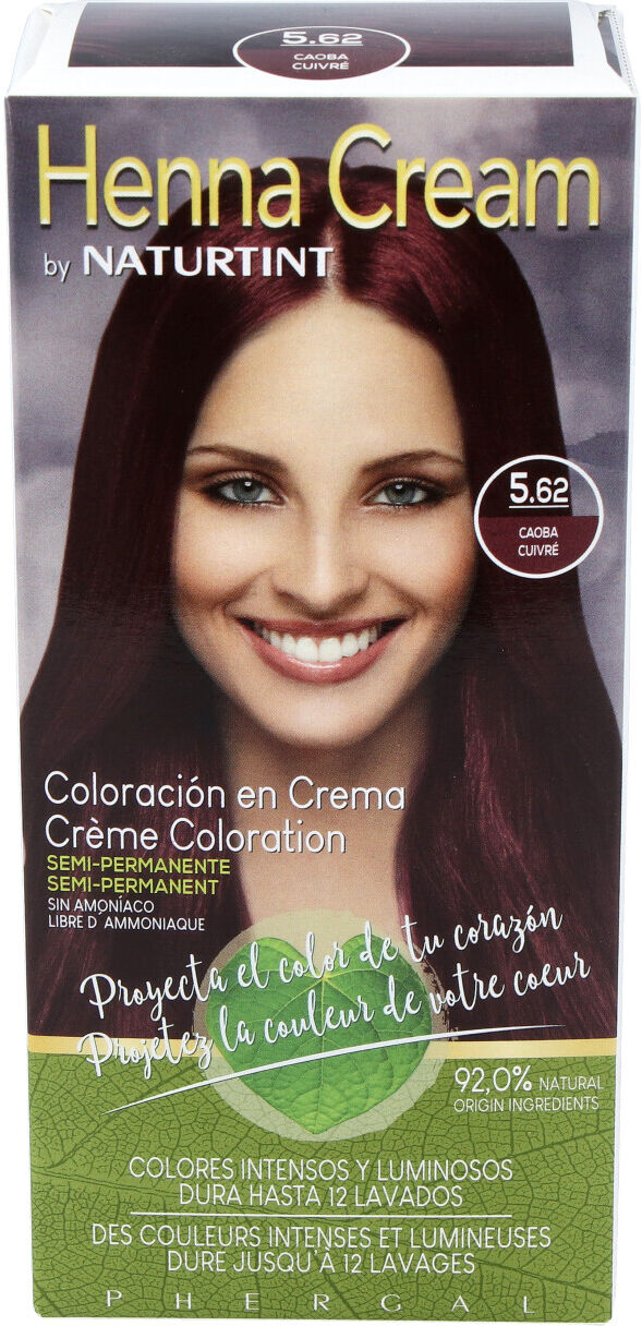 Naturtint naturtint henna cream 5.62 caoba
