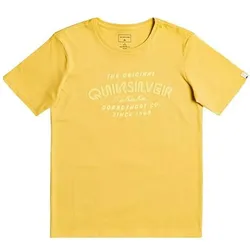 Quiksilver Kinder T-Shirt Wilder Mile gelb - 10 - 10