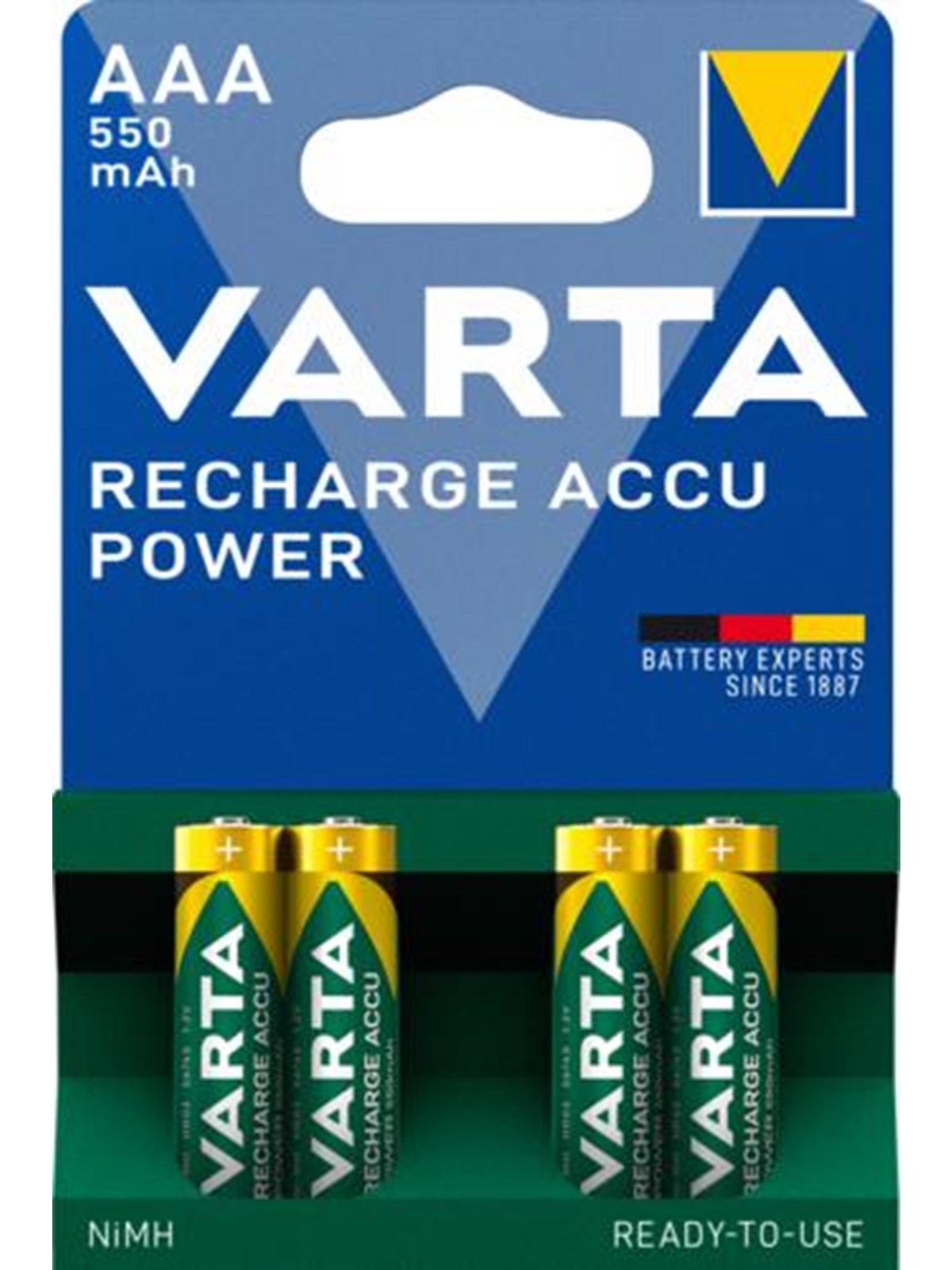 VARTA battery - 4 x AAA - NiMH