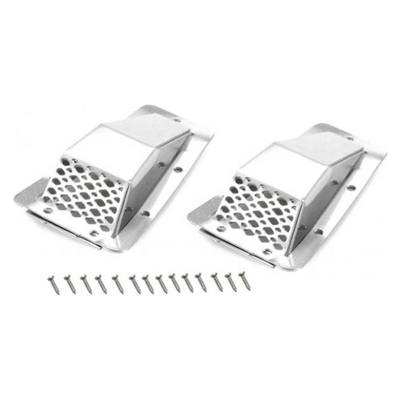 GPM metall lufteinlass (a) für radkasten silber trx trx4 & 6 (GPMZSP042S)
