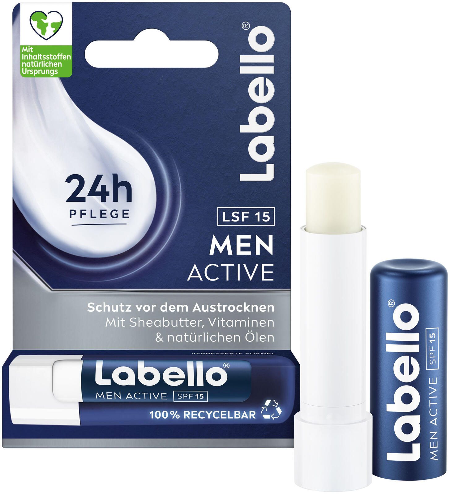 Labello MEN ACTIVE LSF 15 Lippenpflege 4,8 g 85151