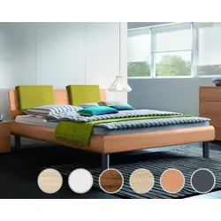 Hasena Top-Line Bett Prestige Stomp/Orva 200x200 cm / Eiche sägerauh natur