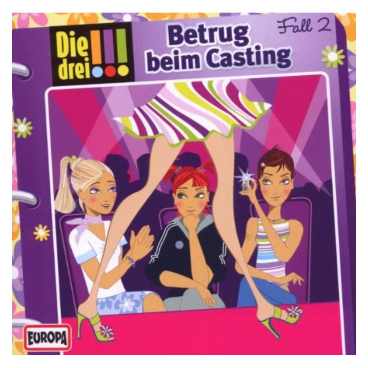 United Soft Media Die drei!!! - Betrug beim Casting, 1 Audio-CD (Deutsch) (9783803237514)
