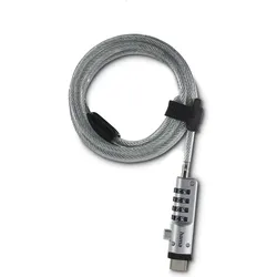 Hama USB, Notebook Security, Transparent, Silber