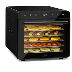 Shaftesbury Dörrautomat 700W Timer-Funktion 35-85°C digitales   Touch-Display Schwarz