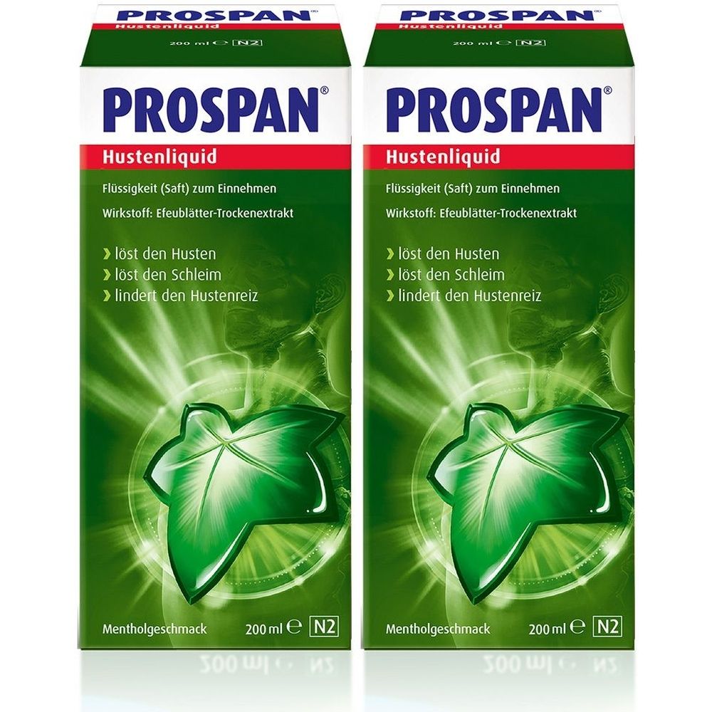 Prospan Hustenliquid 2x 2x200 ml Flüssigkeit zum Einnehmen