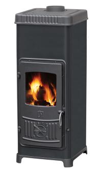 PLAMEN Dora 10 N, Freistehender Holzofen mit Sichtscheibe, 7,2 kW, +, Ø 120 mm