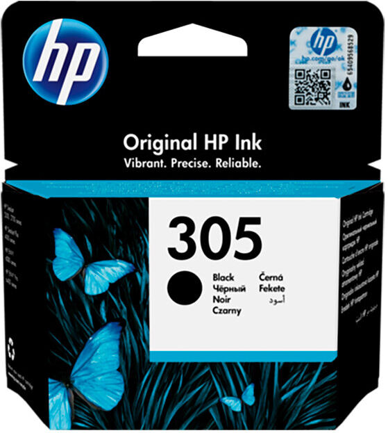 TINTEIRO HP 305 PRETO 3YM61AE