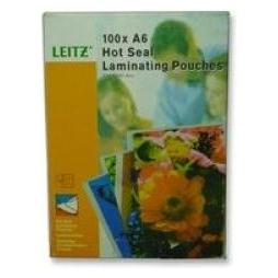 Leitz Laminier-Folientasche (A6, 100 Stk., 125 µm) (33806)