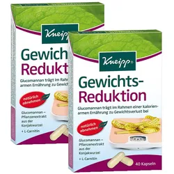 Kneipp Gewichts-Reduktion Kapseln 2X40 St