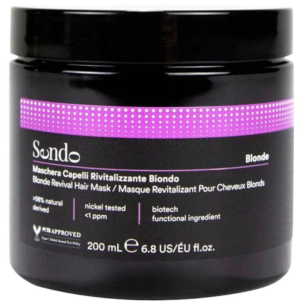 Sendo Blonde Revival Hair Mask for Natural Blond, Bleached or White Hair 200mL