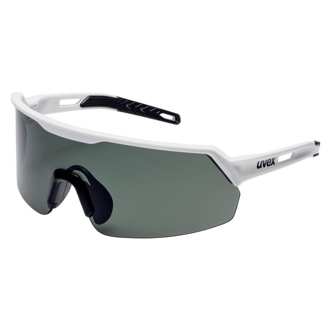 Uvex Arbeitsschutz ultrashield 9122880 Schutzbrille inkl. UV-Schutz Schwarz Weiss EN ISO 16321-1 (9122880)