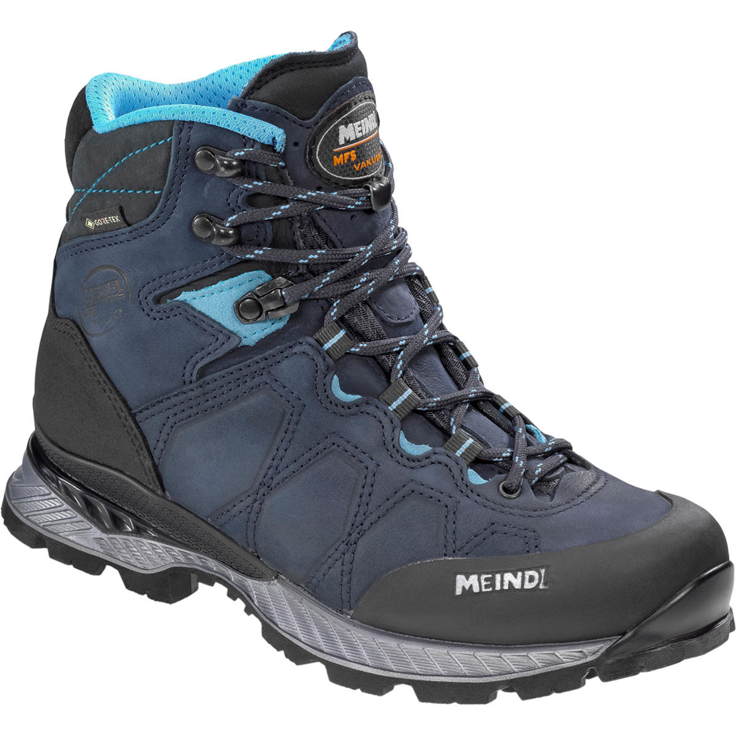 Meindl Vakuum Sport III GTX Damen Wanderschuhe blau Größe 37 Camping Wasserdicht