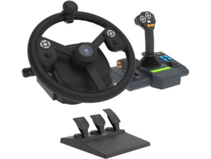 Hori - Volant + Levier De Vitesses + Pédalier Farming Vehicle Control System
