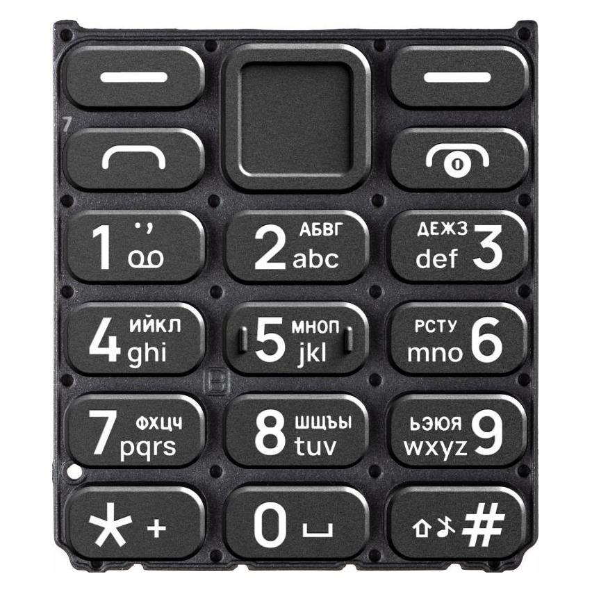 HMD Cyrillic Keyboard fur 110 / 110 4G (2024), Blue (Modul) (60393982)