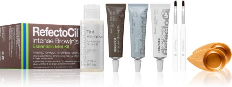 RefectoCil Intense Brow[n]s Essentials Mini Kit eyebrow trimming kit for eyebrows