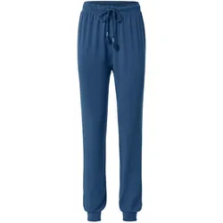 Tchibo - Pyjamahose - Damen - Gr. M - blau