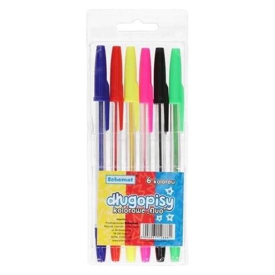 Teka Fluoreszierende Stifte in 6 Farben (6x) (47996133)
