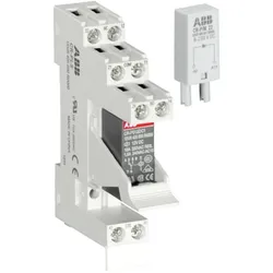 ABB CR-P230AC2SS92CV Interface-Relais komplett mit Sockel 1SVR405601R3110, Relais