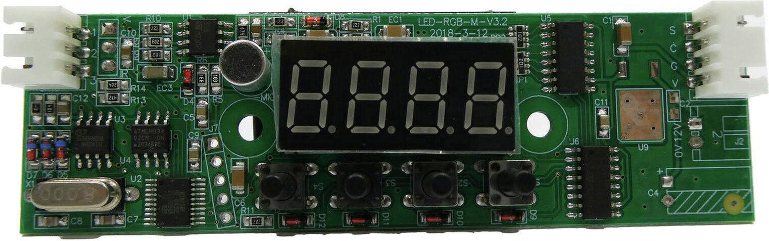 Ersatzteil Platine (Display/steuerung) Led Pix-72 Rgb (Led-Rgb-M-V3.2)